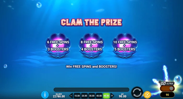 Manta Mayhem - kriauklės pasirinkimas Clam The Prize